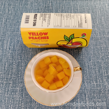 4oz Snack Cup Canned Yellow Peach in Syrup